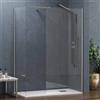 Karag Doccia Walk in Due Pareti H200cm Trasparente 8mm Anticalcare