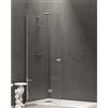 Karag Parete Walk In A Libro H200cm Trasparente 6mm S7