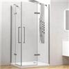 Karag Box Doccia H200 Doppia Anta Battente 8mm Trasparente Anticalcare