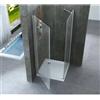 Idrom Box Doccia 8mm Anta Battente Totale e Lato Fisso - Venus