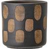 Bloomingville Vaso decorativo per fiori, nero, terracotta