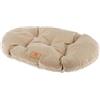 Ferplast Cuscino per Cani e Gatti Stuart 78/8, Double-Face, Tweed e soffice Velluto, Lavabile, Beige