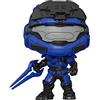 Funko Pop! Games: Halo Infinite - Mark VIIV[B] With Blue Sword - 1/6 Odds For Rare Chase Variant - Figura in Vinile da Collezione - Idea Regalo - Merchandising Ufficiale - Video Games Fans