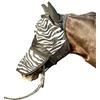 HKM SPORTS EQUIPMENT HKM - Maschera antizanzare zebrata con protezione antizanzare, colore: Bianco/Nero