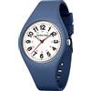 GOLDEN HOUR Orologio Unisex, Orologi Donna Digitale Analogici Sportivi Impermeabili, Orologio da Uomo con Quadrante di Facile Lettura e Cinturino in Silicone per Infermieri Medici Donne, Studenti