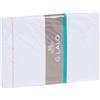 G. Lalo Clairefontaine Lalo 19101L - una confezione avvolta in pellicola da 25 Buste gommate Bianche Diploma 13,1x19 cm 120g, Bianco