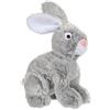 Gipsy - Coniglio a forma di fiamma, 25 cm, colore: Grigio