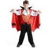Ciao- Lord Vampiro costume travestimento bambino (Taglia 8-10 anni)