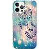 Mixroom - Cover Custodia Back Case in TPU Silicone Morbido per iPhone 14 Fantasia Acchiappasogni Infinito Q246