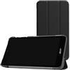 Case2go - Custodia per tablet compatibile con Acer Iconia One 7 B1-770 - Con funzione di supporto - Similpelle Caso - Nero