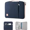 Dadanism 9-11 Borsa da Trasporto per Tablet con Maniglia per iPad (A16) 11, iPad Air M4 M3/Pro M5 M4 11, iPad 10a Gen/Air 5 10,9, iPad 9/8/7a Gen 10,2, Galaxy Tab A11+ 11, Tab M11 11, Indaco