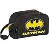 Astuccio A 1 Zip Quadrato Batman Nero