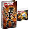 BRICKCOMPLETE LEGO Marvel BRICKCOMPLETE 76249 Venomized Groot & 30652 Portale Dimensionale di Doctor Strange, 2 Pezzi, Età 10-14 Anni