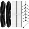 Fixbetter Kit di Accessori di Ricambio per Honiture Q6 Pro, per Airrobo T10+, per Laresar L6 Pro Q6 Pro, per Ultenic T10, per Proscenic M8 Robot aspirapolvere Parti di ricambio