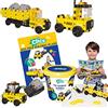 Clics Builders Edition, giocattolo da costruzione per bambini a partire dai 3 anni, giocattolo educativo creativo in set da 123 pezzi, mattoncini da costruzione per ragazze e ragazzi, giocattolo