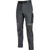 U-Power WORLD - PANTALONE DA LAVORO IN COMODO TESSUTO U-4 RESISTENTE, TRASPIRANTE, IDROREPELLENTE - WFU196AG ASPHALT GREY U-POWER - Taglia S