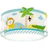 Dalber Lampada da soffitto plafoniera per bambini My Little Jungle animali giungla