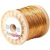 INNSPIRO Filo in alluminio magico dorato forte 2,0 mm. 500 g. 60 m. ca.