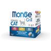 Monge Grill per gatti adulti Multipack Galletto-Vitello - sterilizzati 12x85 gr