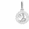 Chantecler Mono orecchino Mini Logo Gallo in argento