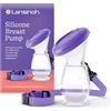 Lansinoh Pompa per latte in silicone per salvare ogni goccia di latte materno, 100% silicone