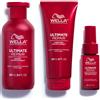 Wella professional ultimate repair shampoo 250 ml - conditioner 200 ml e hair rescue 30 ml