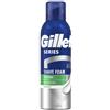 Gillette Series Sensitive schiuma da barba per pelli sensibili 200 ml per uomo