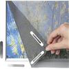 Hoberg Zanzariera con Protezione antipolline per finestre | Innovativo fissaggio magnetico | Tagliabile individualmente fino a 150x130cm, senza forare o avvitare | Fissaggio con 16 magneti [antracite]