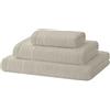 Degrees home - Set teli bagno - Telo doccia, asciugamano e bidet - 100% cotone - 480 g/mq - 1-30X50 / 1-50X100 / 1-65X130 - Beige