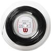 Wilson WRZ906900 Corda da Tennis Revolve, Bobina 200 m, Unisex, Nero, 1.25 mm