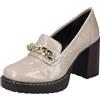 Rieker Y4150, Mocassino Donna, Beige, 41 EU Larga
