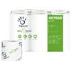 PAPERNET Carta igienica standard Bio Tech - 2 veli - 165 strappi - diametro 10 cm - 9,5 cm x 18,2 mt - Papernet - pacco 12 rotoli (unità vendita 1 pz.)