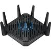 Acer Predator Connect W6 Wi Fi 6E router wireless Gigabit Ethernet Tri-band (2,4 GHz/5 GHz/6 GHz) Nero