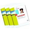 ALCLEAR 950003i_3 - Set da 3 Panni Speciali per Display in Ultra Microfibra, Dimensioni 19x14 cm, Colore: Bianco