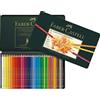 Faber-Castell 110036 - Matita colorata per artisti, custodia in metallo 36 (custodia in metallo 1, 36)