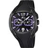 Lotus Orologio Uomo 15757/3 Special Prices Cassa in Acciaio Inox 316L Nero Cinturino in Gomma Nero