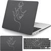 Vozehui Cover compatibile con MacBook Pro 13 Laptop Case 2020 Release M1 A2338/A225/A2289 Touch ID, con motivo in marmo, custodia rigida in plastica protettiva e custodia per tastiera