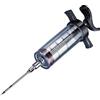 Westmark Siringa per marinatura con ago rimovibile, Lunghezza: 22,5 cm, Graduata max 1,5 oz/50 ml, Plastica/Acciaio inox, Trasparente/Nero, 61422280