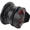 Akozon per Obiettivo Nikon Z Mount, Fotocamera MC Multistrato Grandangolare Fisheye con Paraluce Z6 Z7 Z50 Mirrorless (Nero) 7,5 Mm F2.8 Aggiornamento 7,5 Mm F 2,8 180º Fisheye Nikon