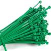 MgcTolBox 250 Pezzi Fascette Plastica Verdi 300 x 4.8mm, Fascette Elettricista Per Giardino Recinzione 300 mm