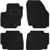 MOTOS M MOTOS Tappetini auto Velours Standard per auto compatibili con Ford Mondeo IV 2007-2014 - Standard, Tessuto, Grigio tappetino auto - Provate un nuovo comfort di guida con un set di tappetini in vell