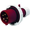 ELECTRALINE Spina CEE industriale - Rossa - 16A - 80853
