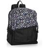 Comix , Zaino Scuola Unisex Bambini E Ragazzi, Bianco/Nero, Taglia unica