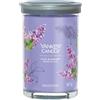 YANKEE CANDLE Candela Grande Signature Tumbler Lilac Blossoms