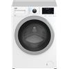 Beko - HTV8736XS-IT - Lavasciuga a Vapore SteamCure 8kg + 5kg, 1400 giri/minuto, ProSmart Inverter - Bianco, 60x59x84h cm