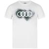 Audi 3132200203 T-Shirt, Bianco, M Uomo