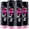 Sunsilk Bye Bye Crespo Balsamo per Capelli Crespi e Danneggiati Formula Active-Fusion con Olio di Mandorle Cheratina Biotina ad Azione Nutriente Rinforzante Districante Idratante - 6 Flaconi da 200ml
