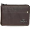 Pepe Jeans Staple Portafoglio con Porta carte di credito Marrone 11x7x1,5 cm Pelle, marrone, Taglia unica, Portafoglio con porta carte di credito