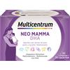 HALEON ITALY Srl Multicentrum Neo Mamma DHA - Integratore multivitaminico post parto e per donne in allattamento - 30 compresse deglutibili + 30 capsule molli