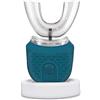 WingFly Spazzolino Ad Ultrasuoni Automatico, Spazzolini ad Ultrasuoni a 360 ° Spazzolino Elettrico e Kit di Sbiancamento dei Denti, Spazzolino da Denti per Ricarica, IPX7 Impermeabile (blu navy)